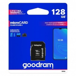 GOODRAM microSDXC 128GB +...