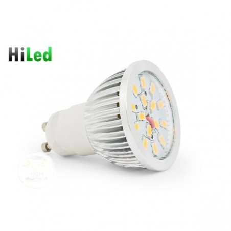 LED žárovka GU10 7W SMD 5630 studená bílá