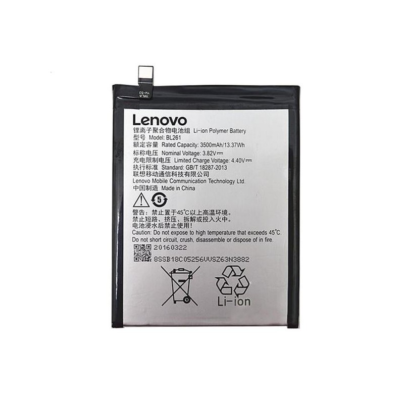 Lenovo BL261 Original Baterie 3500mAh Li-Pol (Bulk) 