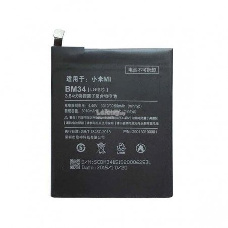 Baterie Xiaomi Mi Note Pro BM34 bulk